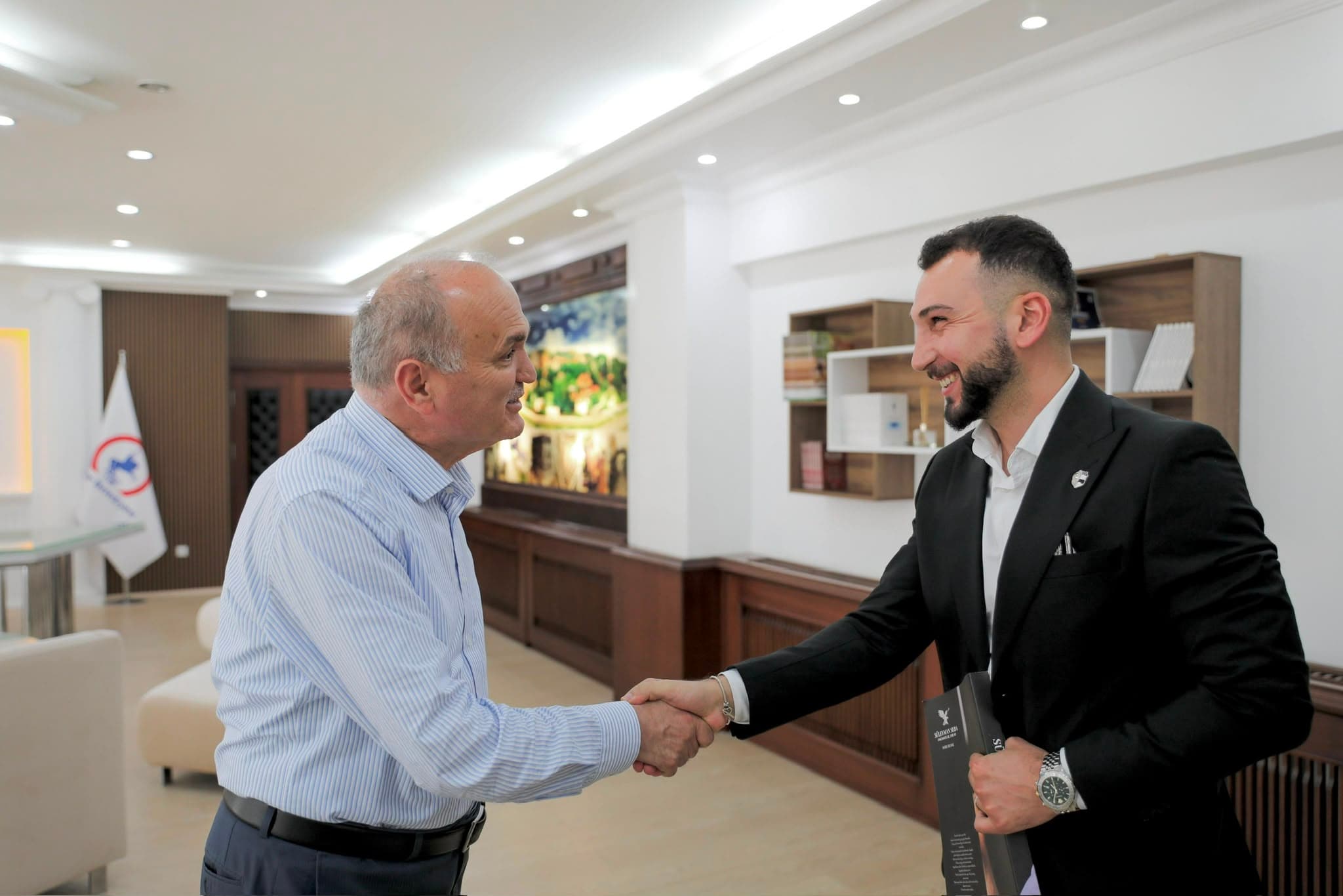 Düzce Belediye Başkanı Dr. Faruk Özlü'ye Ziyaret